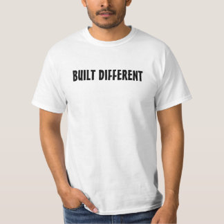 Camiseta de construcción diferente