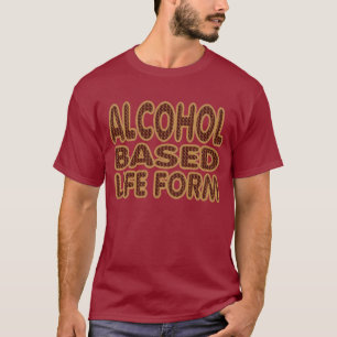 Camiseta de consumición a base de alcohol de