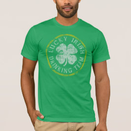 Camiseta de consumición del equipo del irlandés
