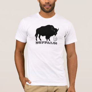 Camiseta de consumición del juego del búfalo