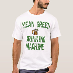 Camiseta de consumición irlandesa de la máquina