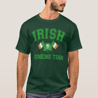 Camiseta de consumición irlandesa del equipo