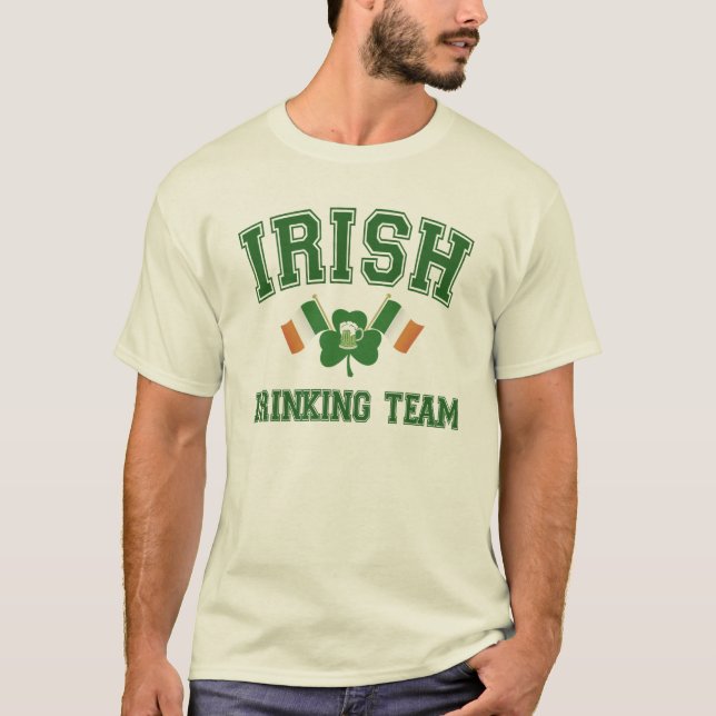 Camiseta de consumición irlandesa del equipo (Anverso)