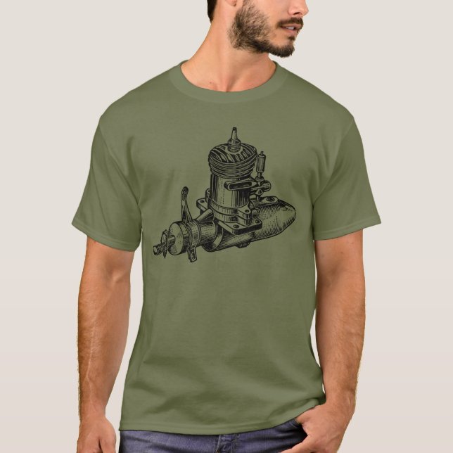 Camiseta de contraste de época (Anverso)
