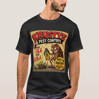 Camiseta de Control de Plagas de Krusty