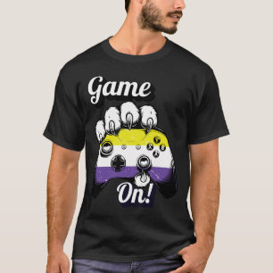 Camiseta de controlador de pata de tigre del juego