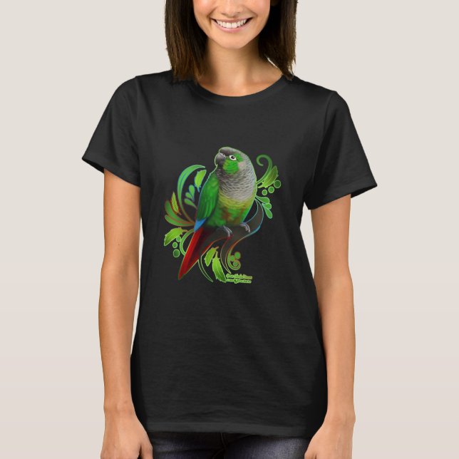 Camiseta de conure con queso verde (Anverso)