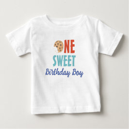 Camiseta de Cookie de Cumpleaños para un Niño Dulc