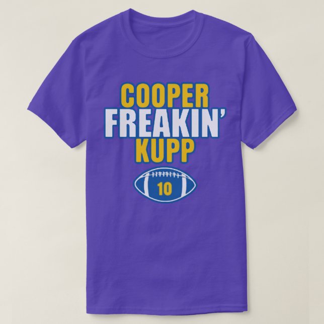 camiseta de cooper freaking kupp (Diseño del anverso)