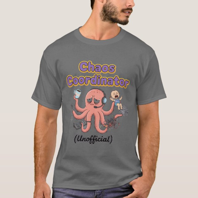 Camiseta de Coordinador de Caos (Anverso)