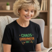 Camiseta de Coordinadora de Caos Enfermera