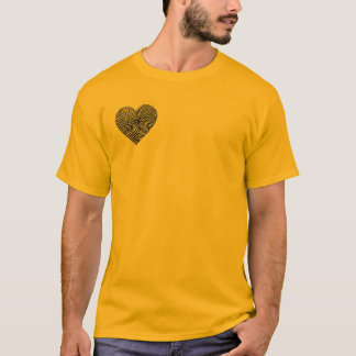 camiseta de corazón