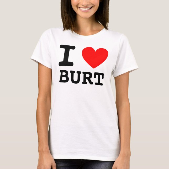 Camiseta de Corazón BURT (Anverso)