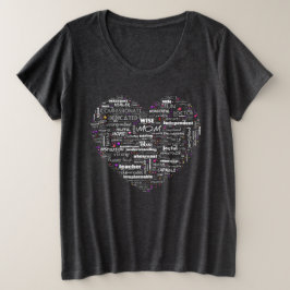 Camiseta de corazón de mamá