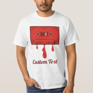 Camiseta de corazón rojo