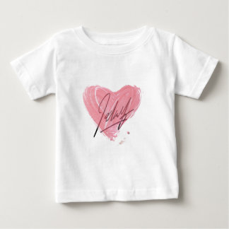 Camiseta De Corazón Rosa Para Niños