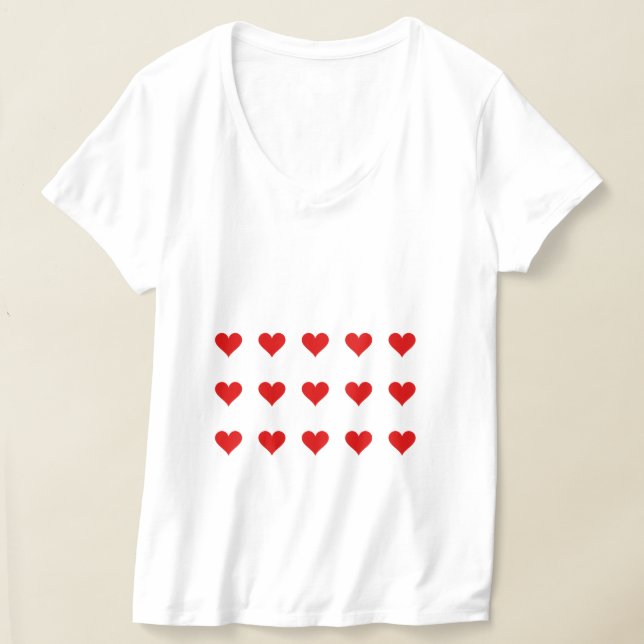 Camiseta de Corazones  (Distribución )