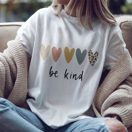 Camiseta de Corazones Multicolor