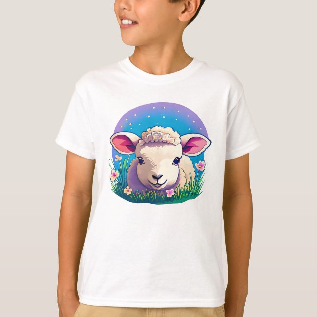 Camiseta de cordero pequeño (Anverso)