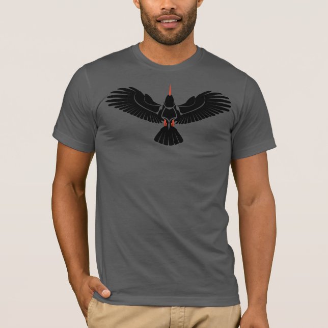 Camiseta de Cornualles del Chough (Anverso)