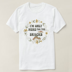 Camiseta de corona floral vintage con cita diverti