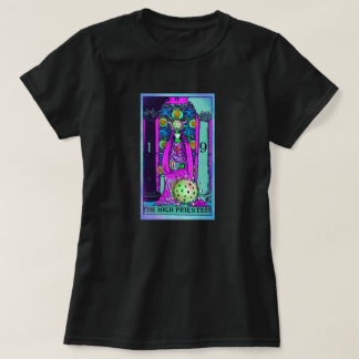 Camiseta de Coronavirus Tarot High Priestess COVID