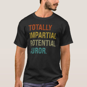 Camiseta De Corte De Jurado Potencial Totalmente I