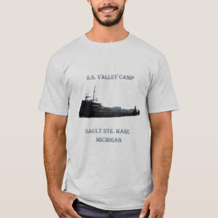 camiseta de corte del campamento de ss Valley