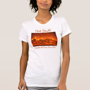 Camiseta de cosas calientes para mujeres