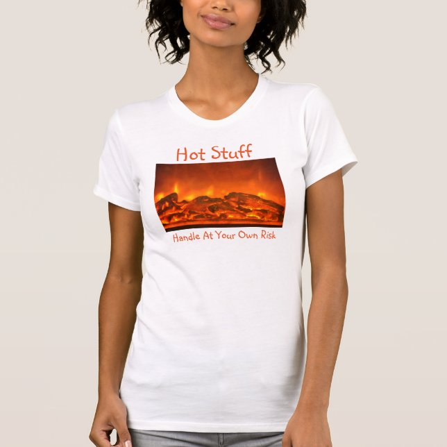 Camiseta de cosas calientes para mujeres (Anverso)