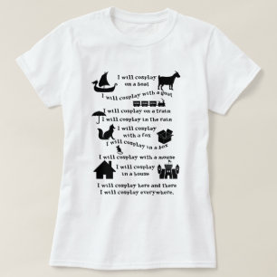 Camiseta de Cosplay