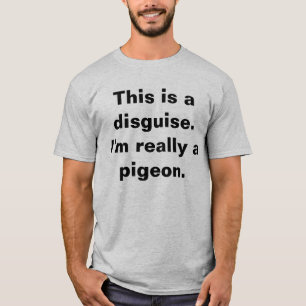 Camiseta De Costume De Paloma