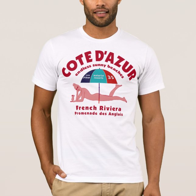 Camiseta de Cote d'Azur (Anverso)