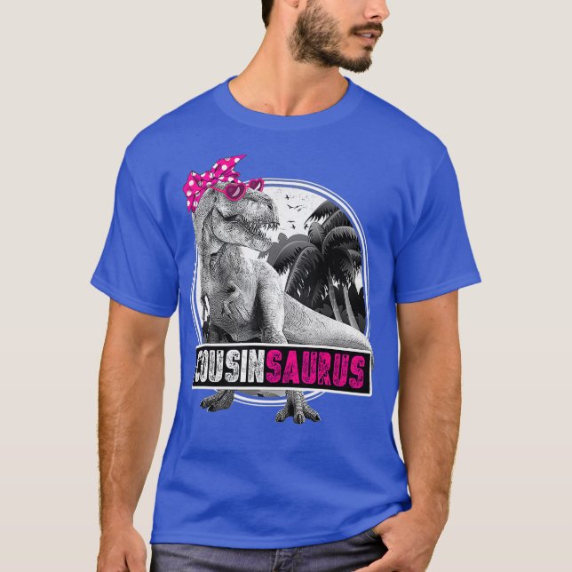 Camiseta de Cousinsaurus para Chicas primo de T-Re (Anverso)