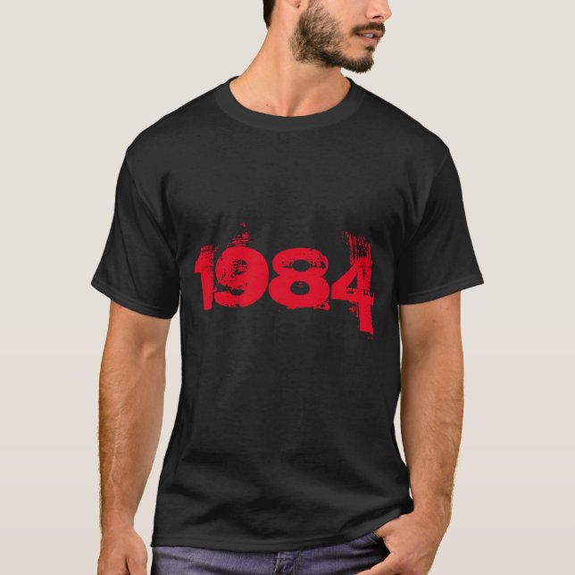 Camiseta de Covid de 1984 para hombres (Anverso)