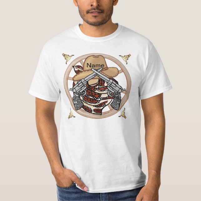 Camiseta de Cowboy del oeste de Texas (Anverso)
