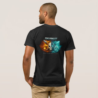 Camiseta de cráneo Cyberpunk – Tecnología antigua 