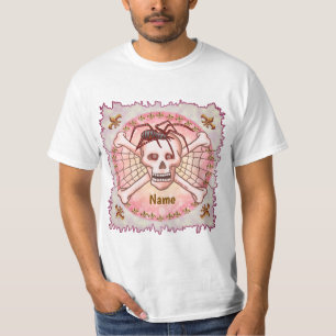Camiseta de cráneo de araña