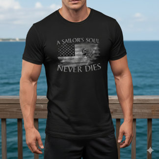 Camiseta de cráneo de bandera estadounidense "El a