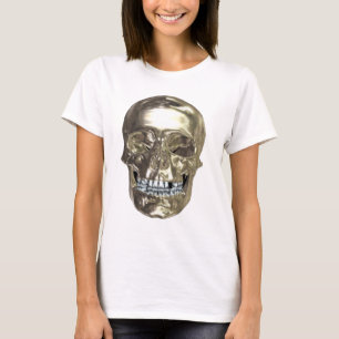Camiseta de cráneo de Chrome