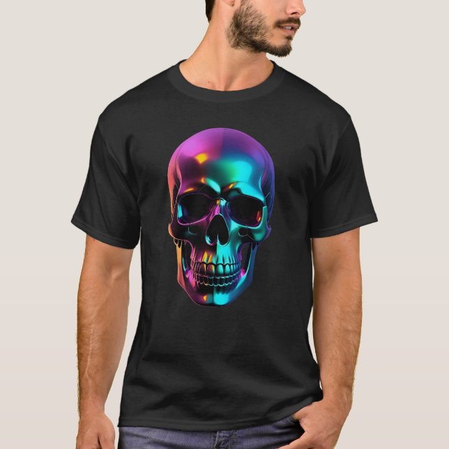 Camiseta de cráneo de cromo (Anverso)
