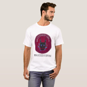 Camiseta de cráneo de demonio hipnótico Breathed O