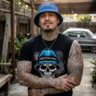 Camiseta de cráneo de la ciudad de Los Ángeles
