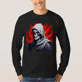 Camiseta de cráneo de la muerte oscura - Gra horro