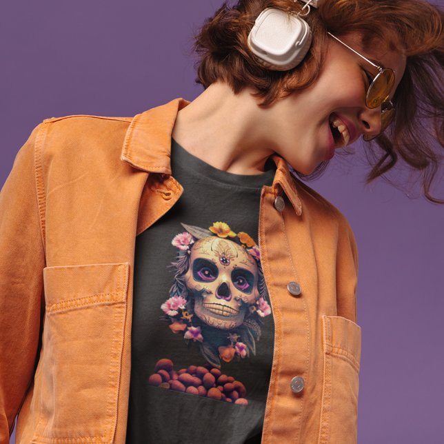 Camiseta de cráneo de mujeres. Bury Them Deep Shir (Subido por el creador)