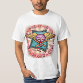 Camiseta de cráneo Huesos Morados