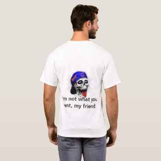 Camiseta de cráneo misteriosa