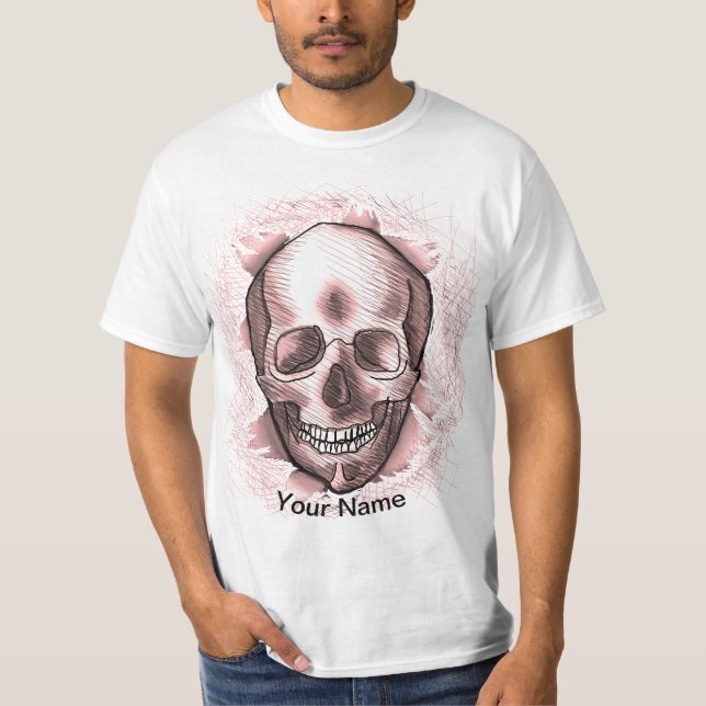 Camiseta de cráneo Red Ripper (Anverso)
