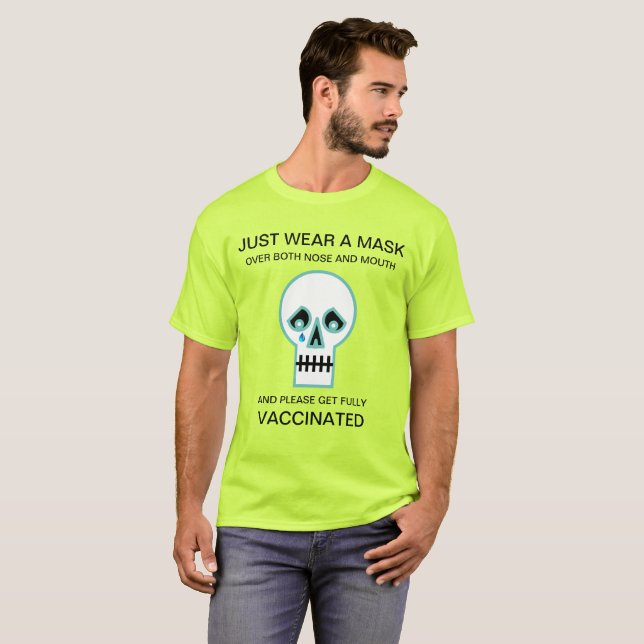 Camiseta De Cráneo Triste De Halloween (Anverso completo)