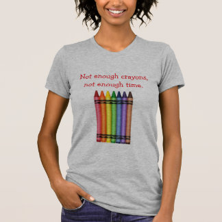 Camiseta de crayones